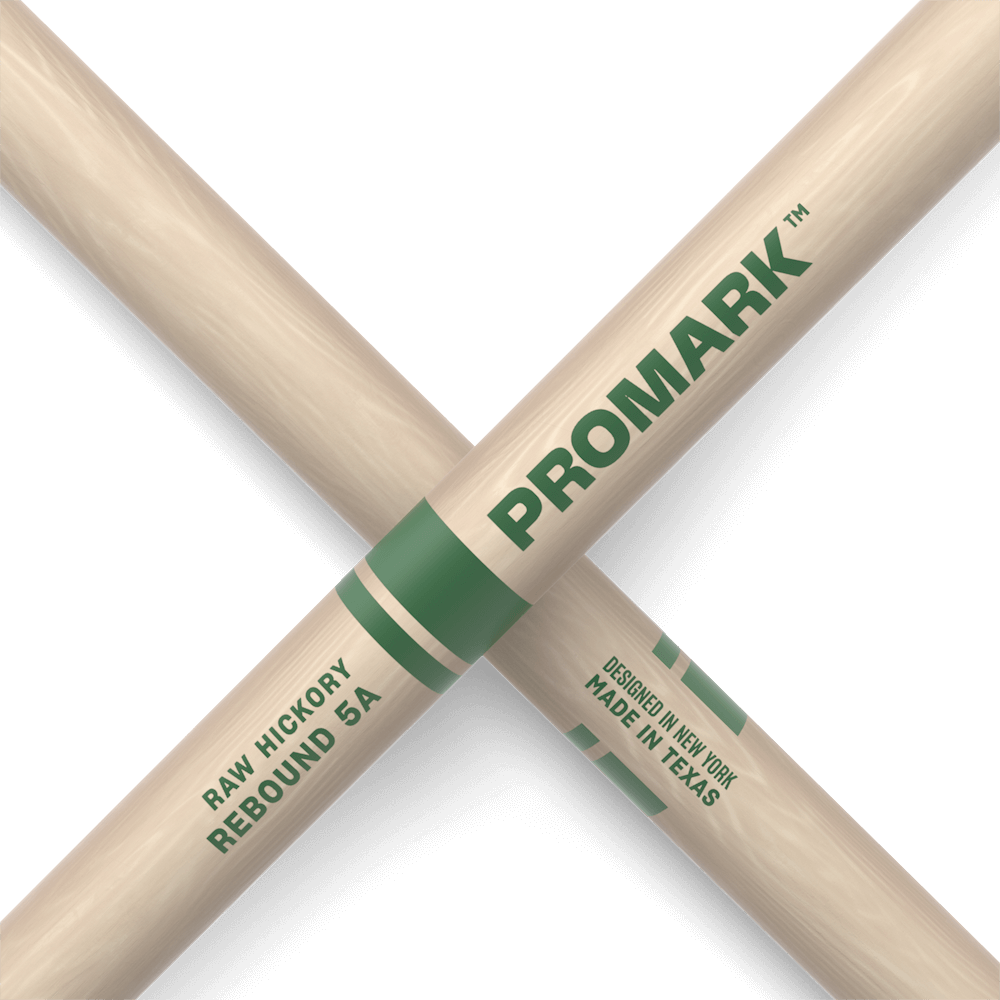 promark-rebound-5a-baguettes-batterie-hickory-olive-bois image 5