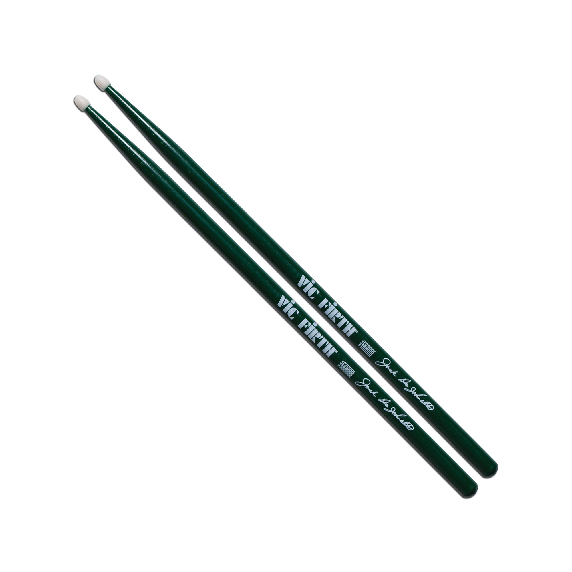 vic-firth-signature-jack-dejohnette-nylon-baguettes-jazz-5a image 1