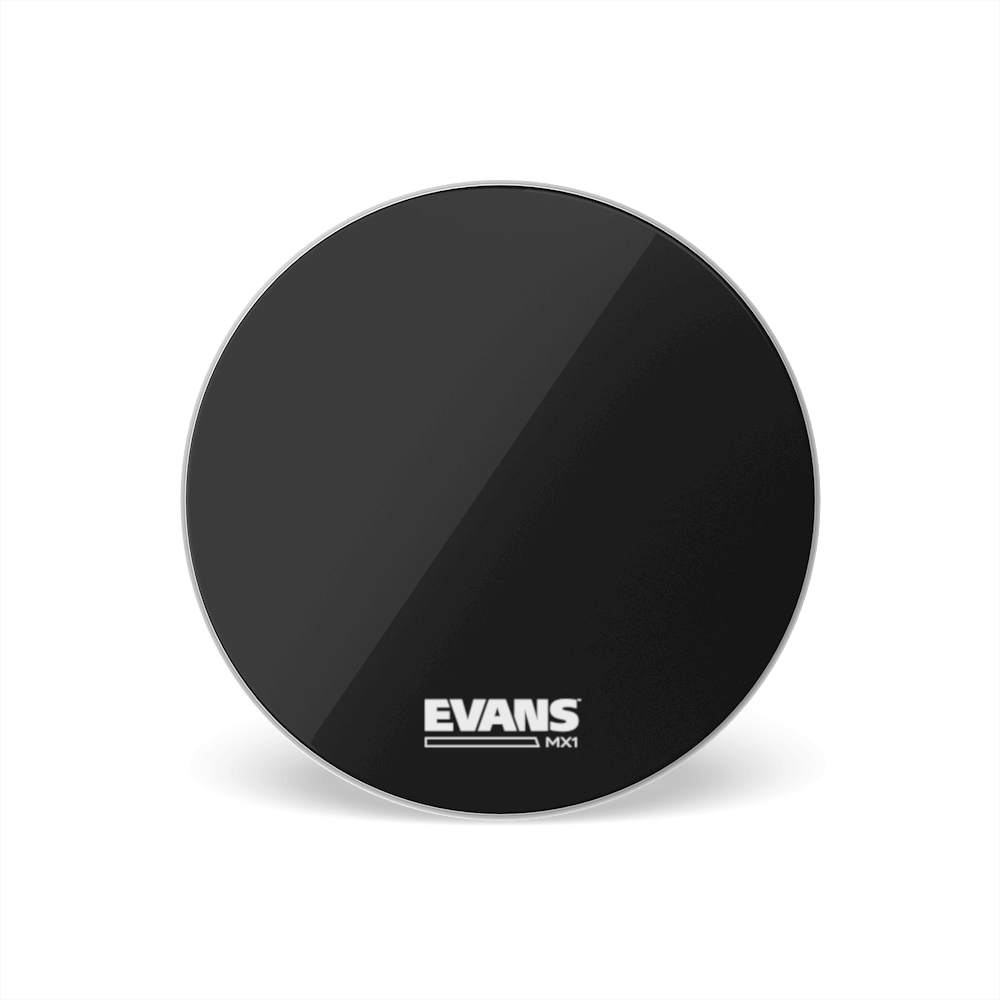 evans-mx-mx1-black-peau-grosse-caisse-marching-simple-pli image 4