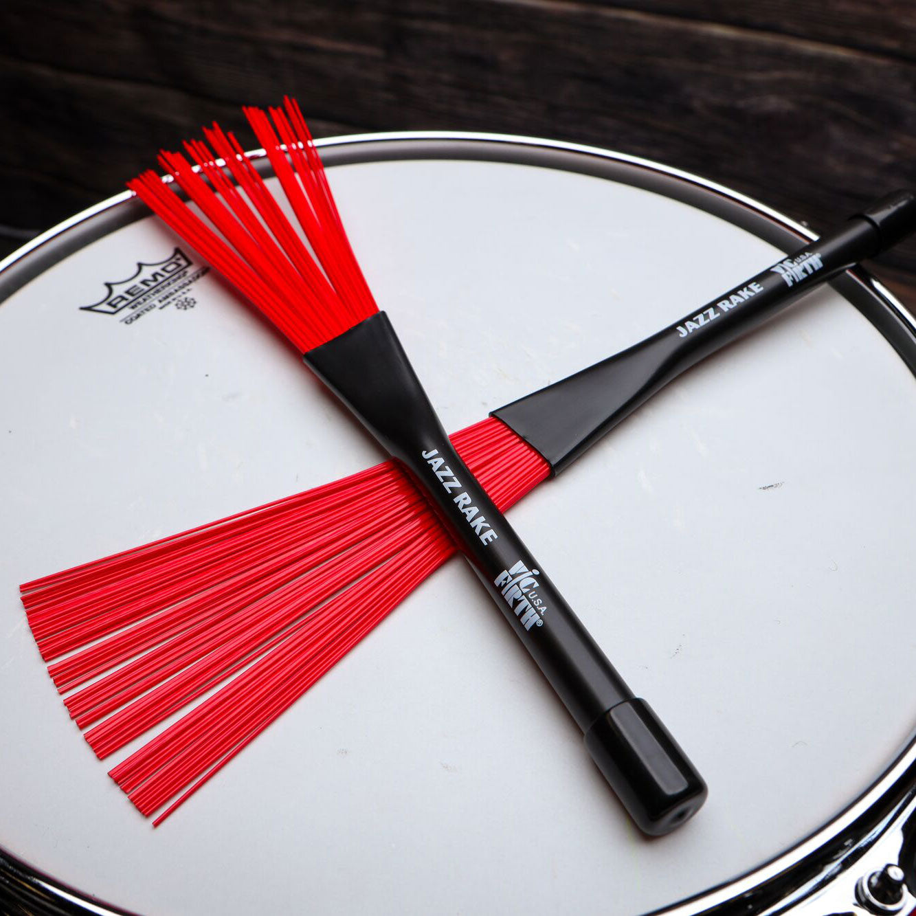 vic-firth-brushes-jazz-rake-balais-batterie-r-tractable image 6