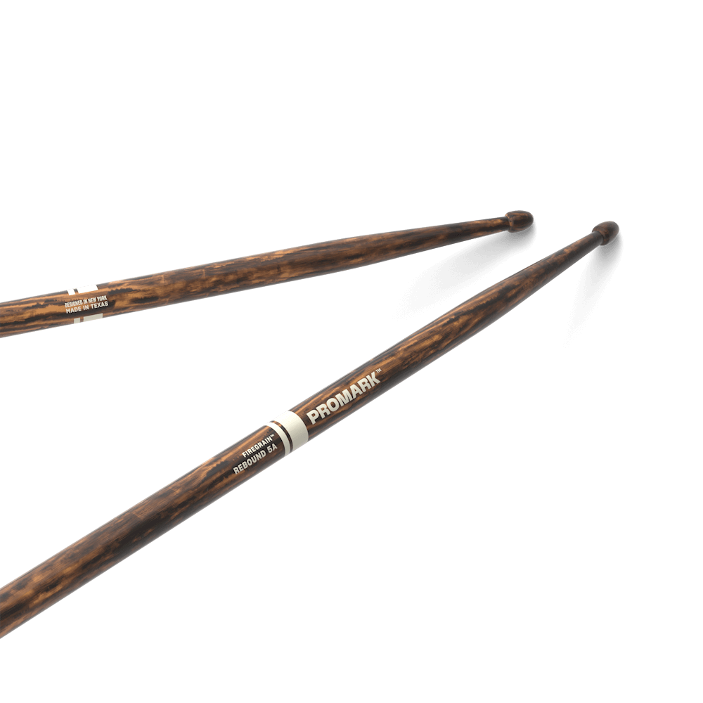 promark-firegrain-rebound-5a-baguettes-batterie-hickory-bois image 3