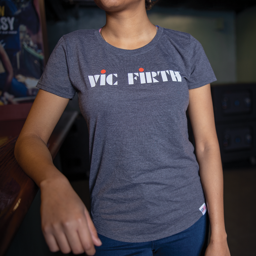 vic-firth-american-classic-t-shirt-femme-logo-taille-m image 3
