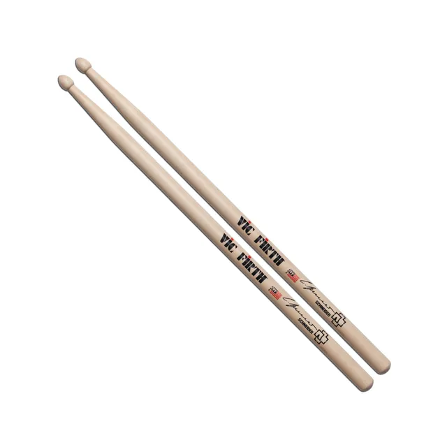 vic-firth-signature-christoph-schneider-baguettes-batterie-hickory image 1