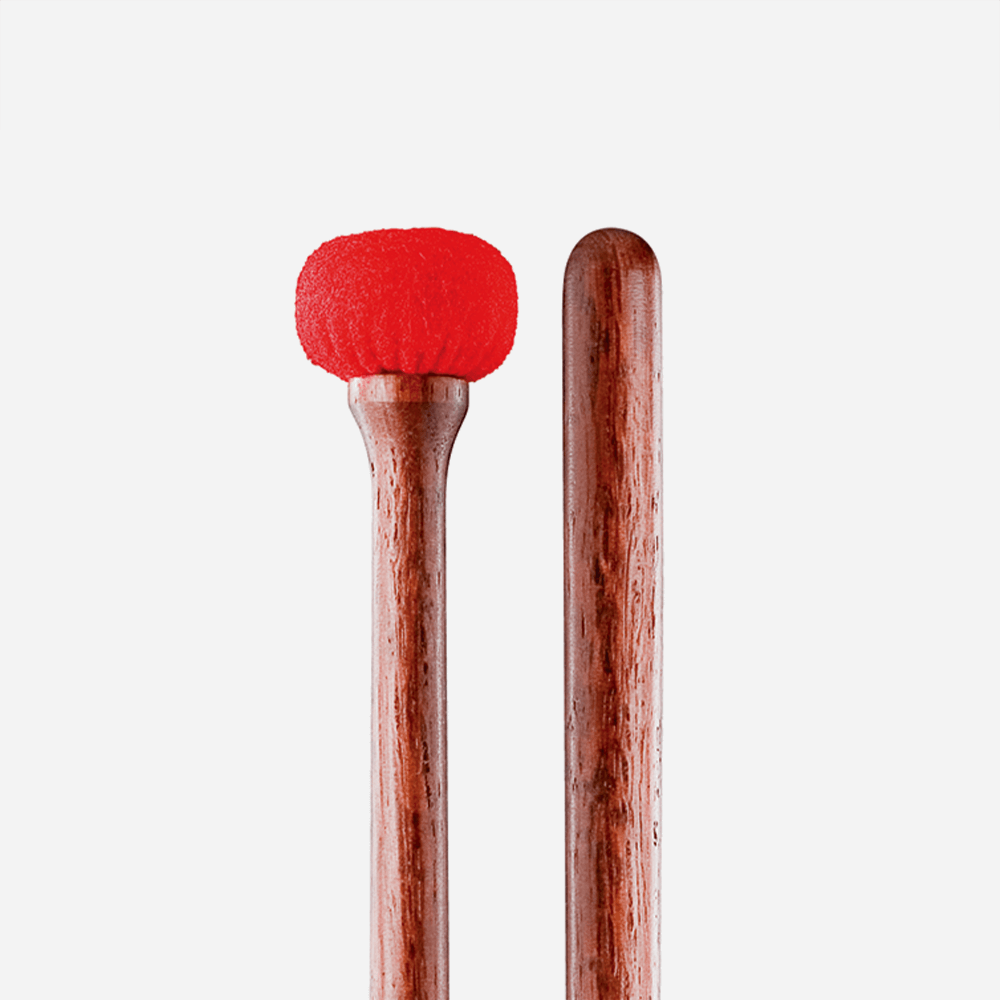 promark-performer-jh2-mailloches-timbales-feutre-dur-rouge image 2