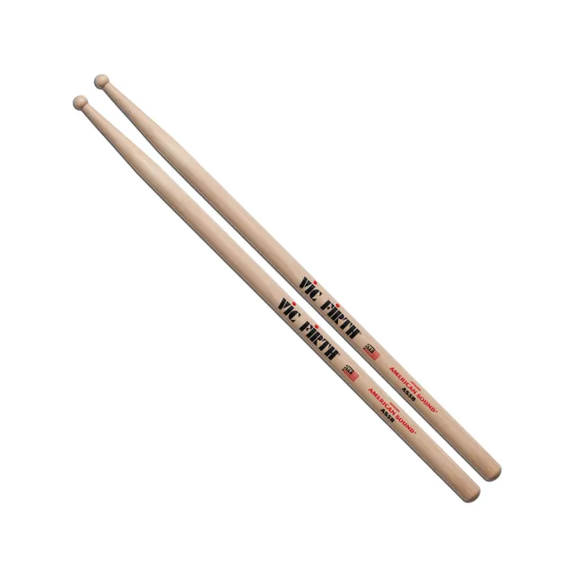 vic-firth-american-sound-5b-baguette-olive-ronde image 1