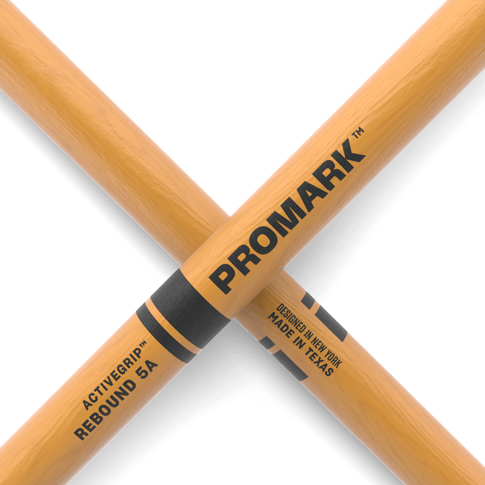 promark-activegrip-rebound-5a-baguettes-batterie-hickory image 5