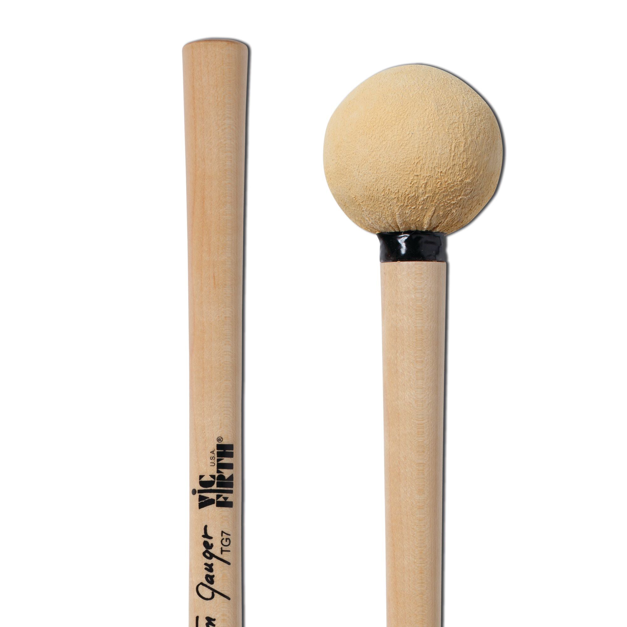 vic-firth-tom-gauger-tg07-mailloches-grosse-caisse-bois image 4