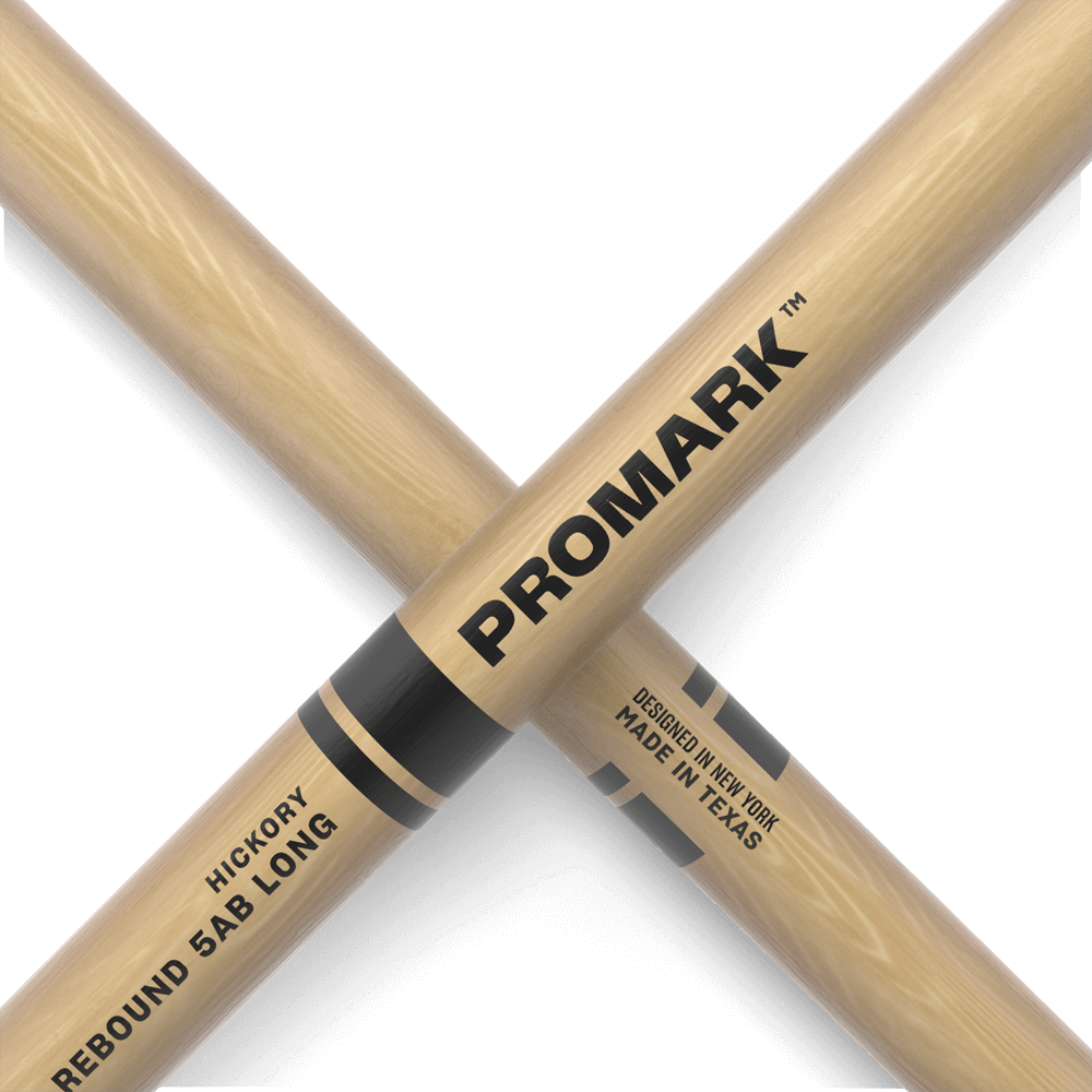 promark-rebound-5ab-long-baguettes-hickory-olive-bois image 4