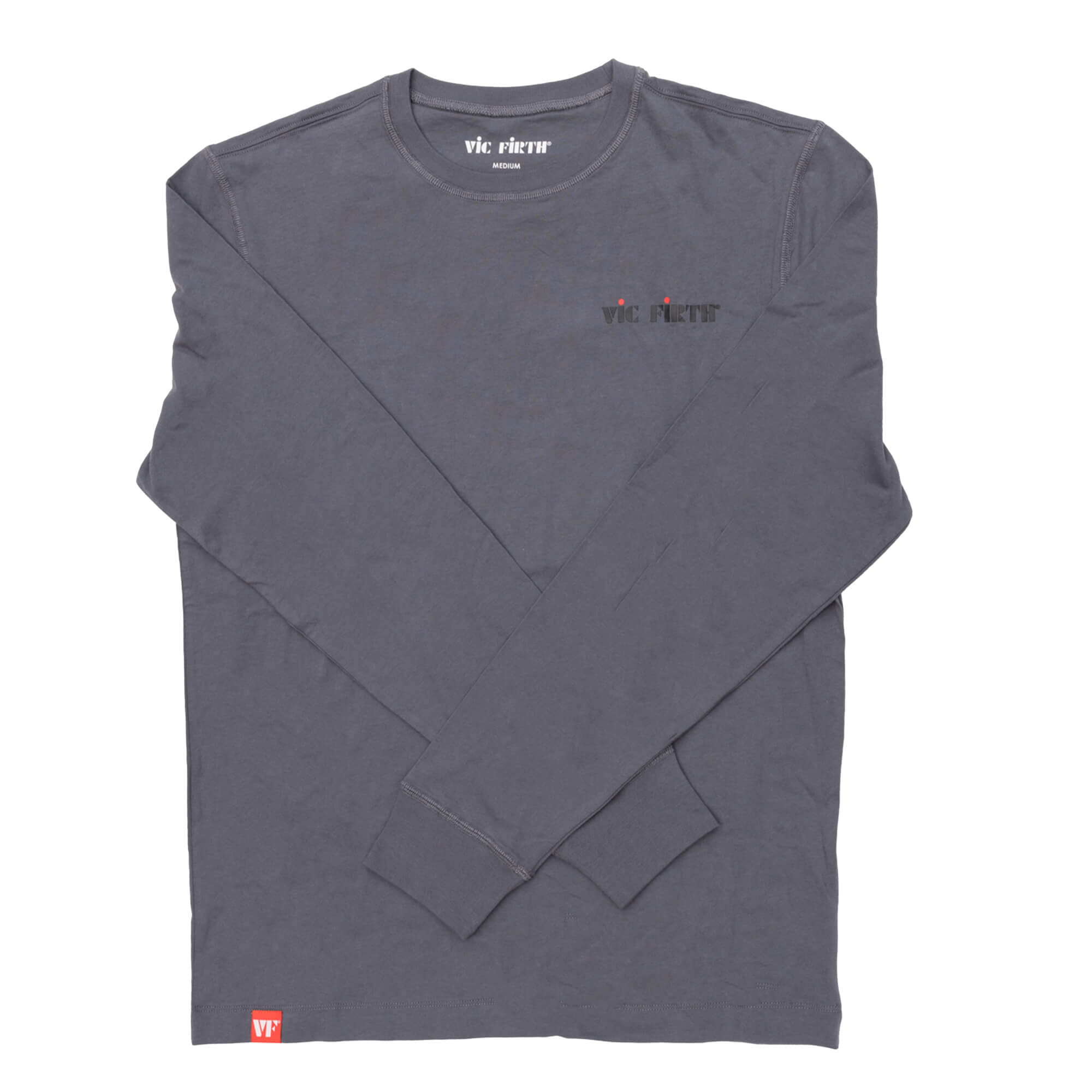 vic-firth-american-classic-tee-manche-longue-gris-coton image 1