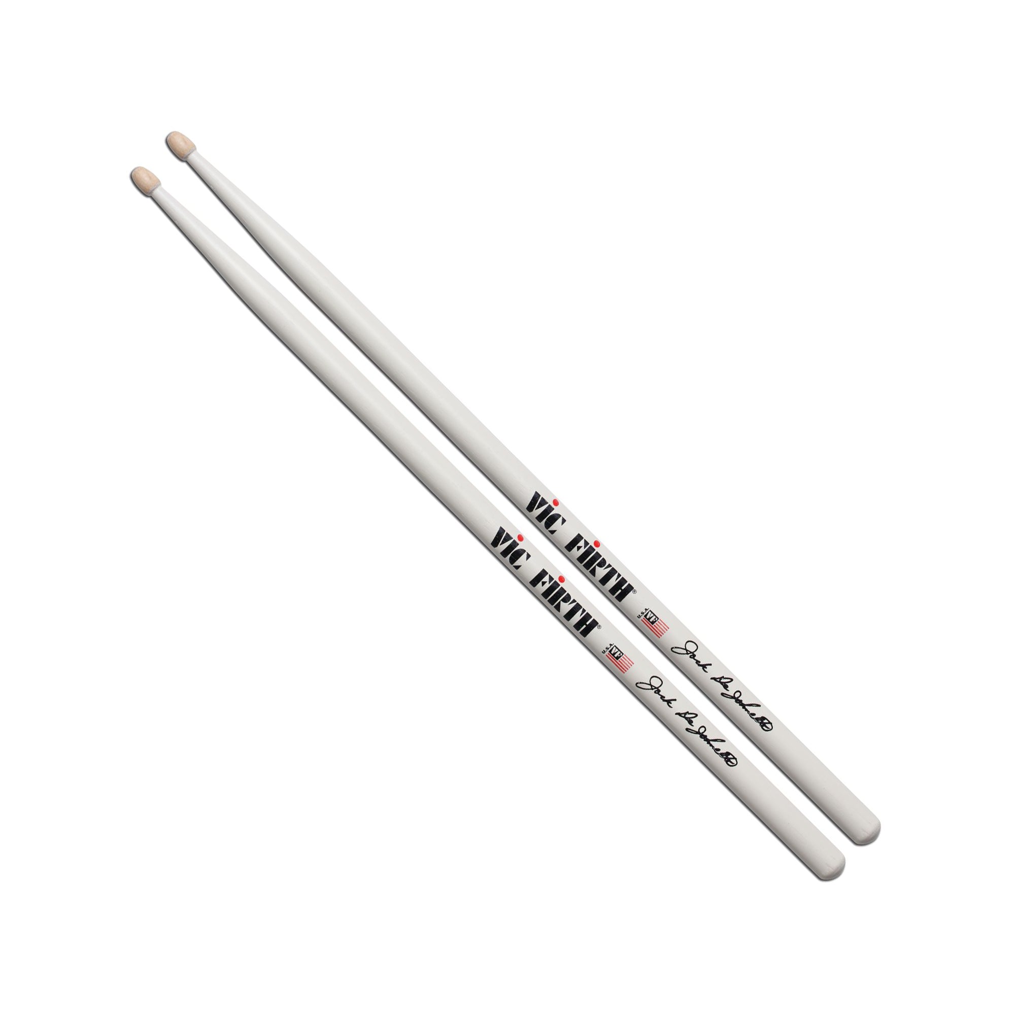 vic-firth-signature-jack-dejohnette-baguettes-batterie-bois image 1