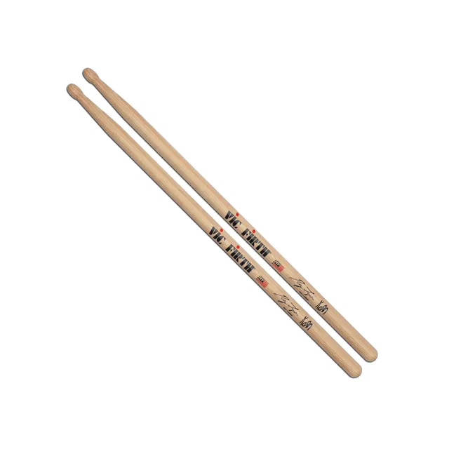 vic-firth-signature-ray-luzier-baguettes-batterie-5b-rock image 1