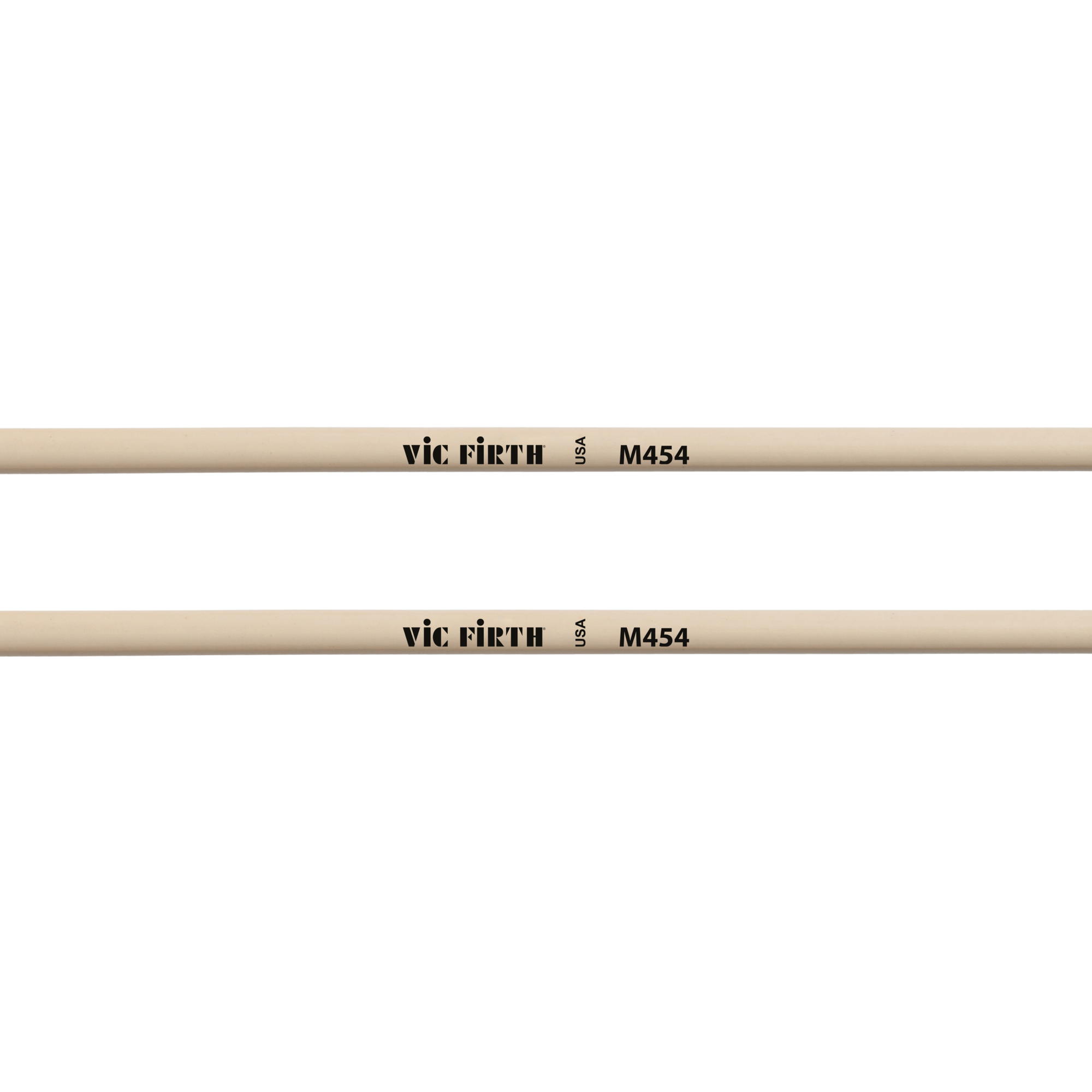 vic-firth-articulate-m454-mailloches-clavier-laiton-ovales image 2