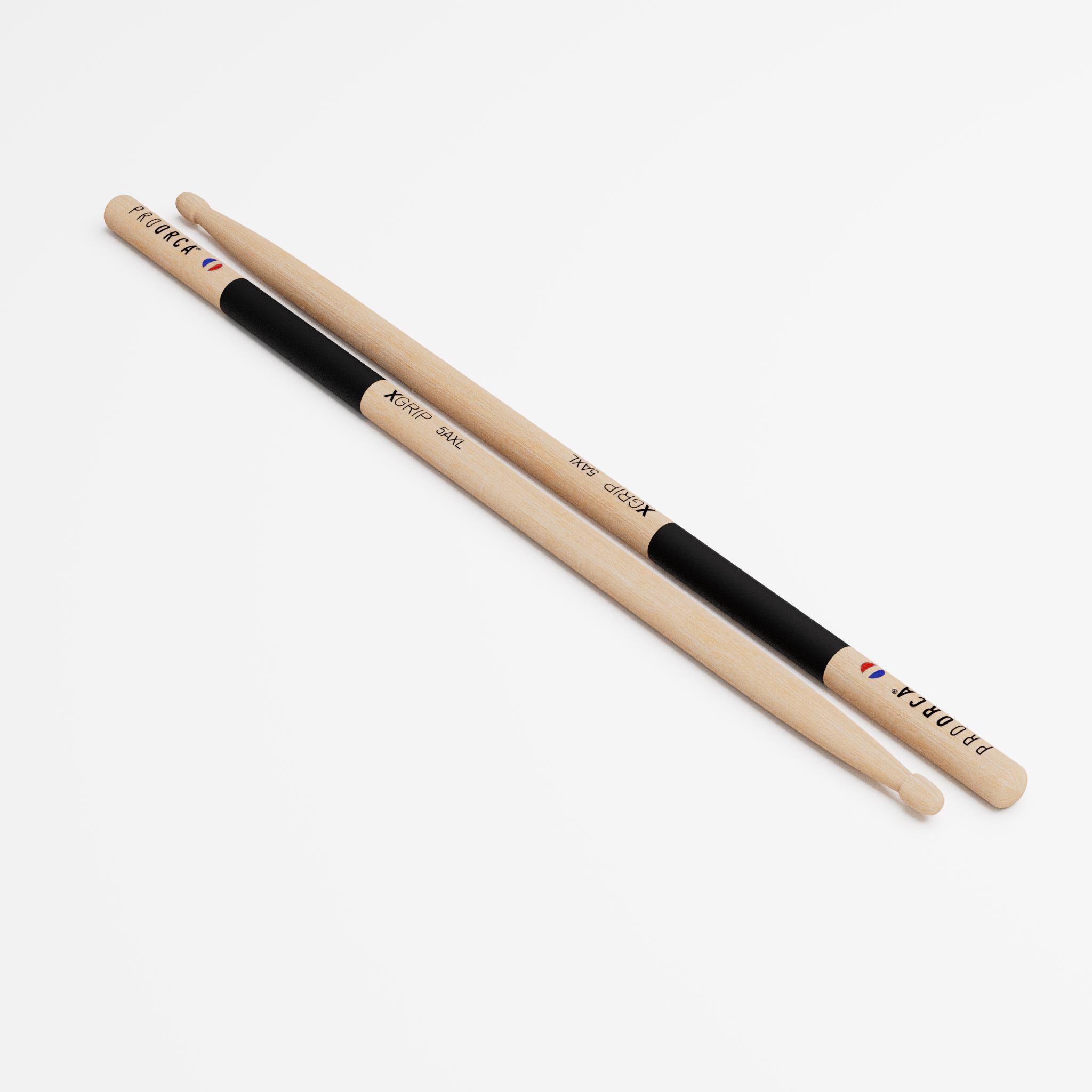pro-orca-xgrip-5axl-baguettes-hickory-grip-longues image 5