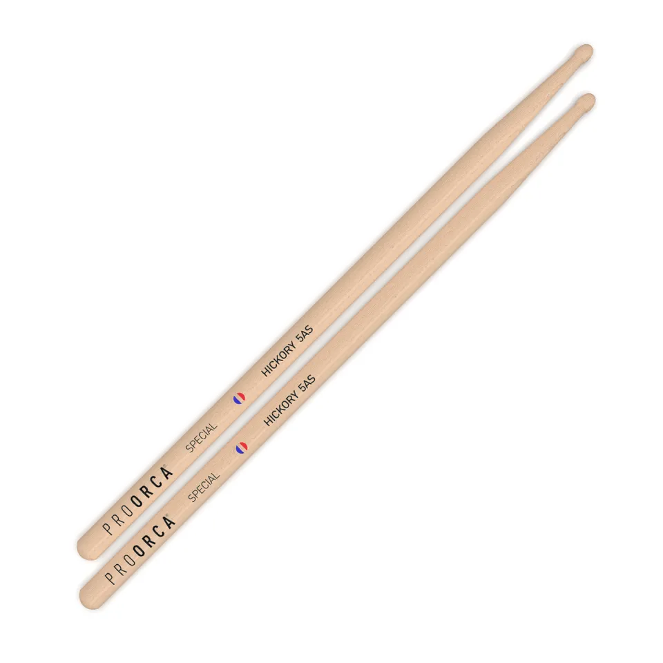 pro-orca-special-5as-baguettes-batterie-logo-custom-olive-sound image 1