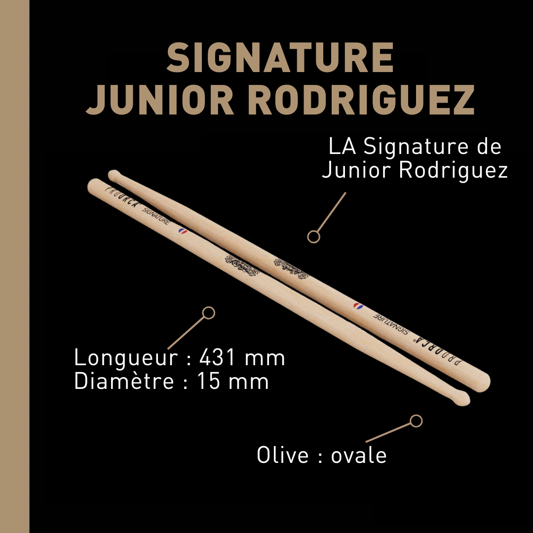 pro-orca-signature-junior-rodriguez-baguettes-batterie-5b-hickory image 2