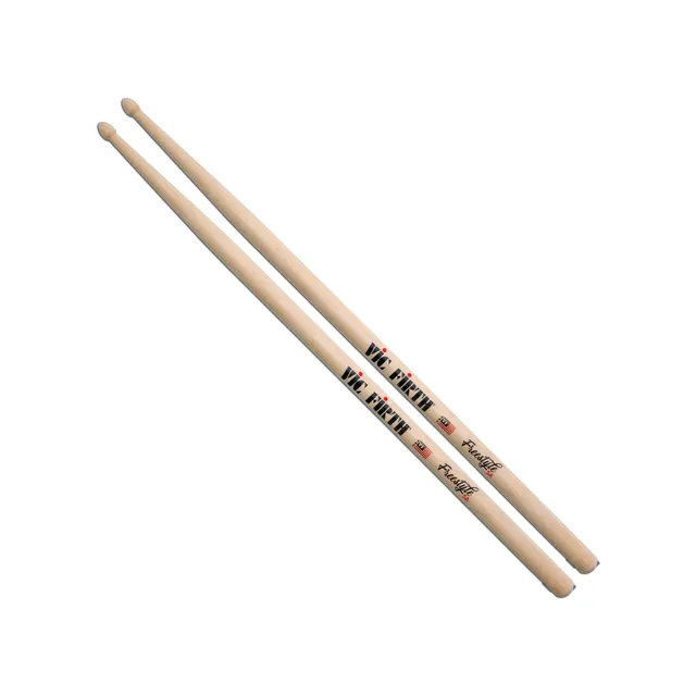 vic-firth-american-concept-freestyle-5a-baguettes-batterie-pointe-bois image 1