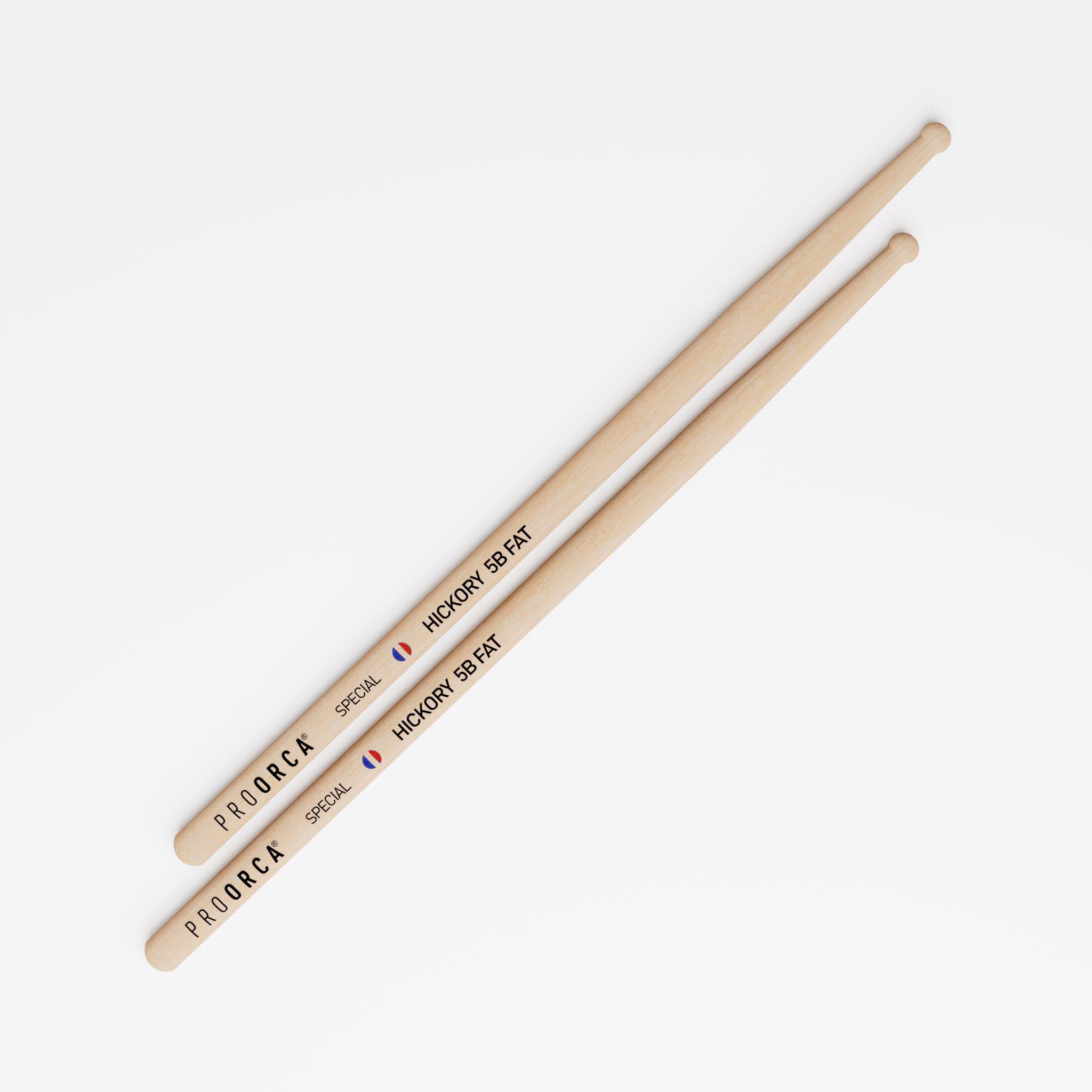 pro-orca-special-5b-fat-baguettes-batterie-hickory-metal image 1