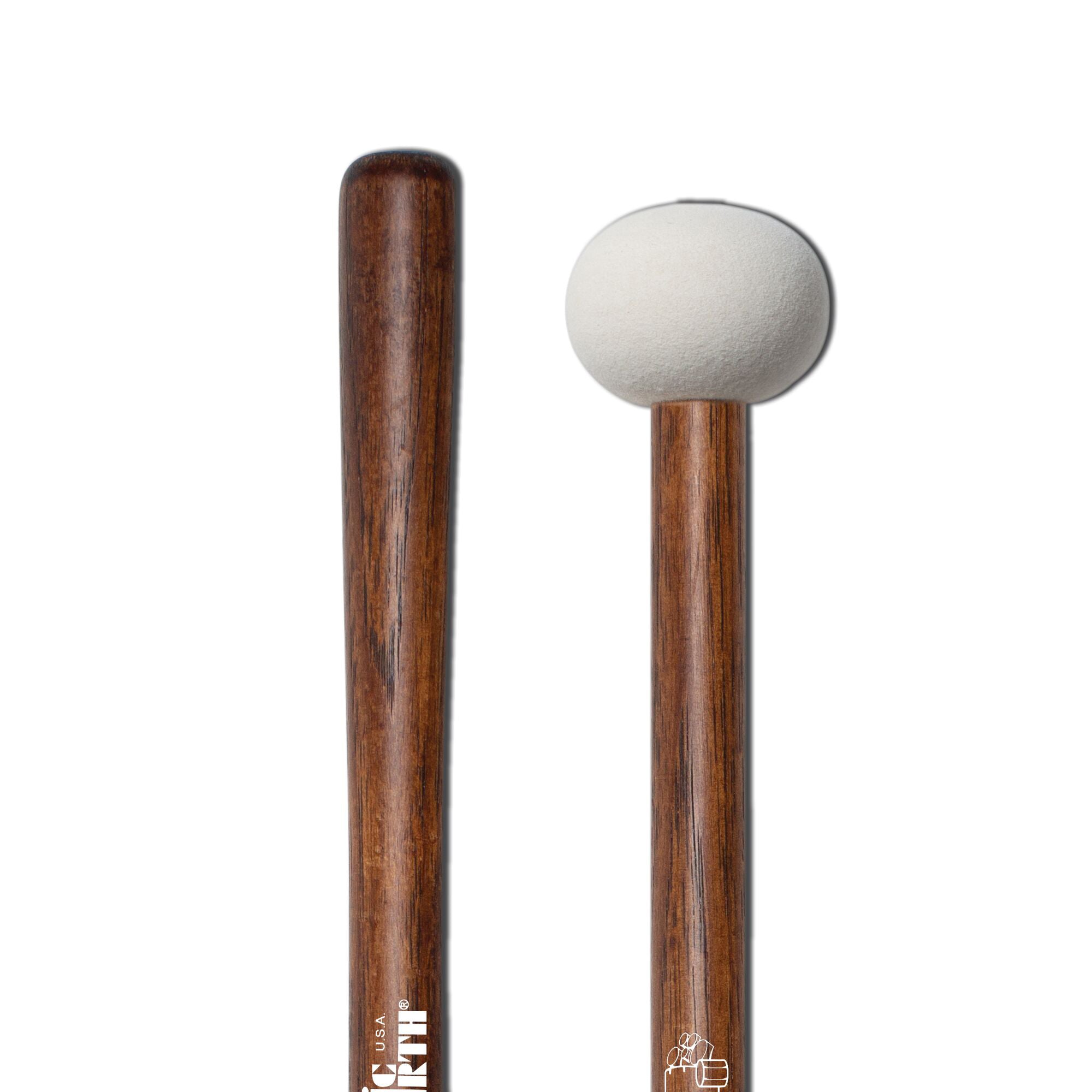 vic-firth-corpsmaster-mb2h-mailloches-grosse-caisse-t-te-dure image 4