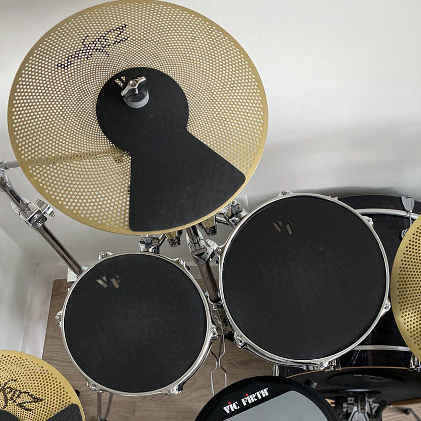 vic-firth-american-classic-sourdine-cymbale-caoutchouc-13-16-20 image 4