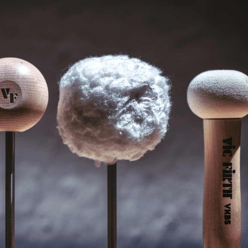 vic-firth-vickick-vkb5-batte-grosse-caisse-bois-feutre image 7