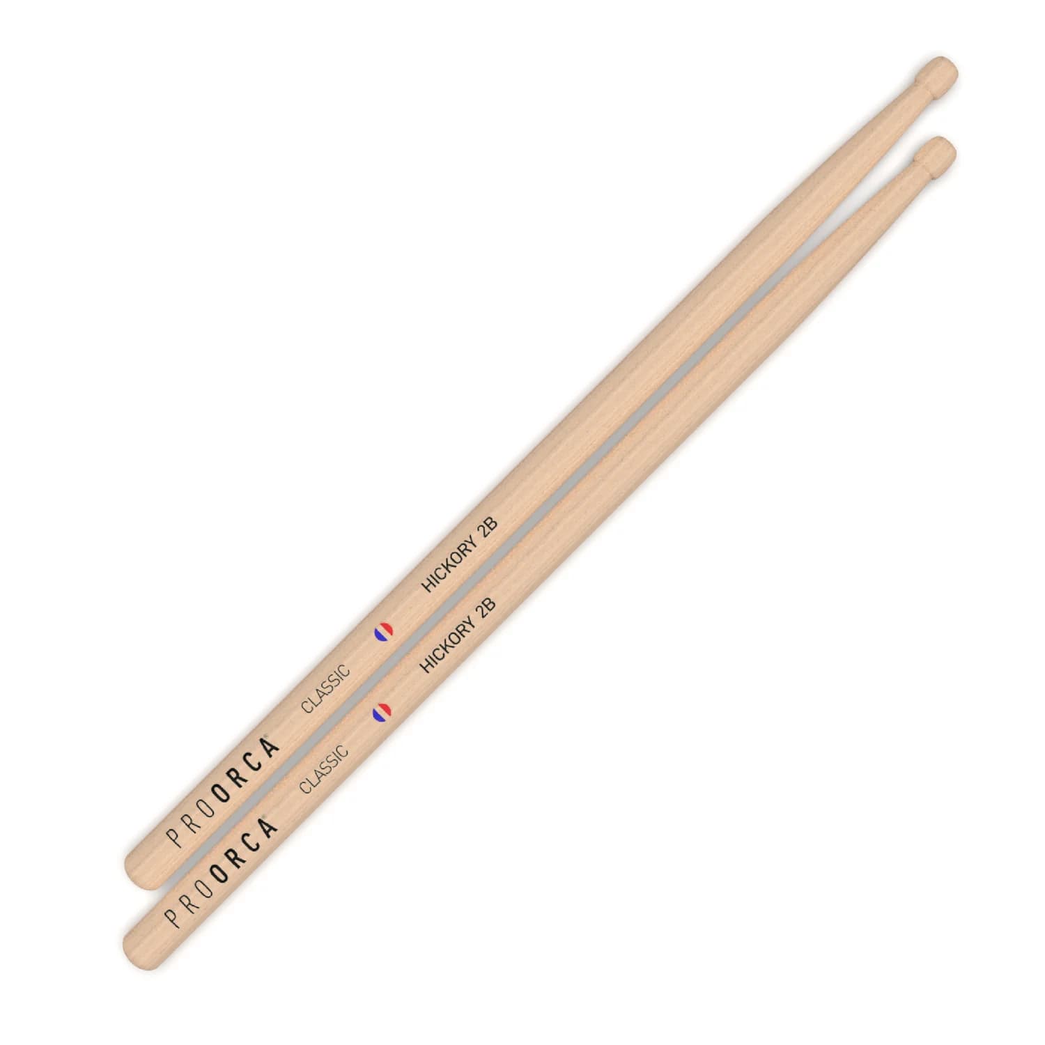pro-orca-classic-2b-baguettes-batterie-hickory-sans-gravure image 1