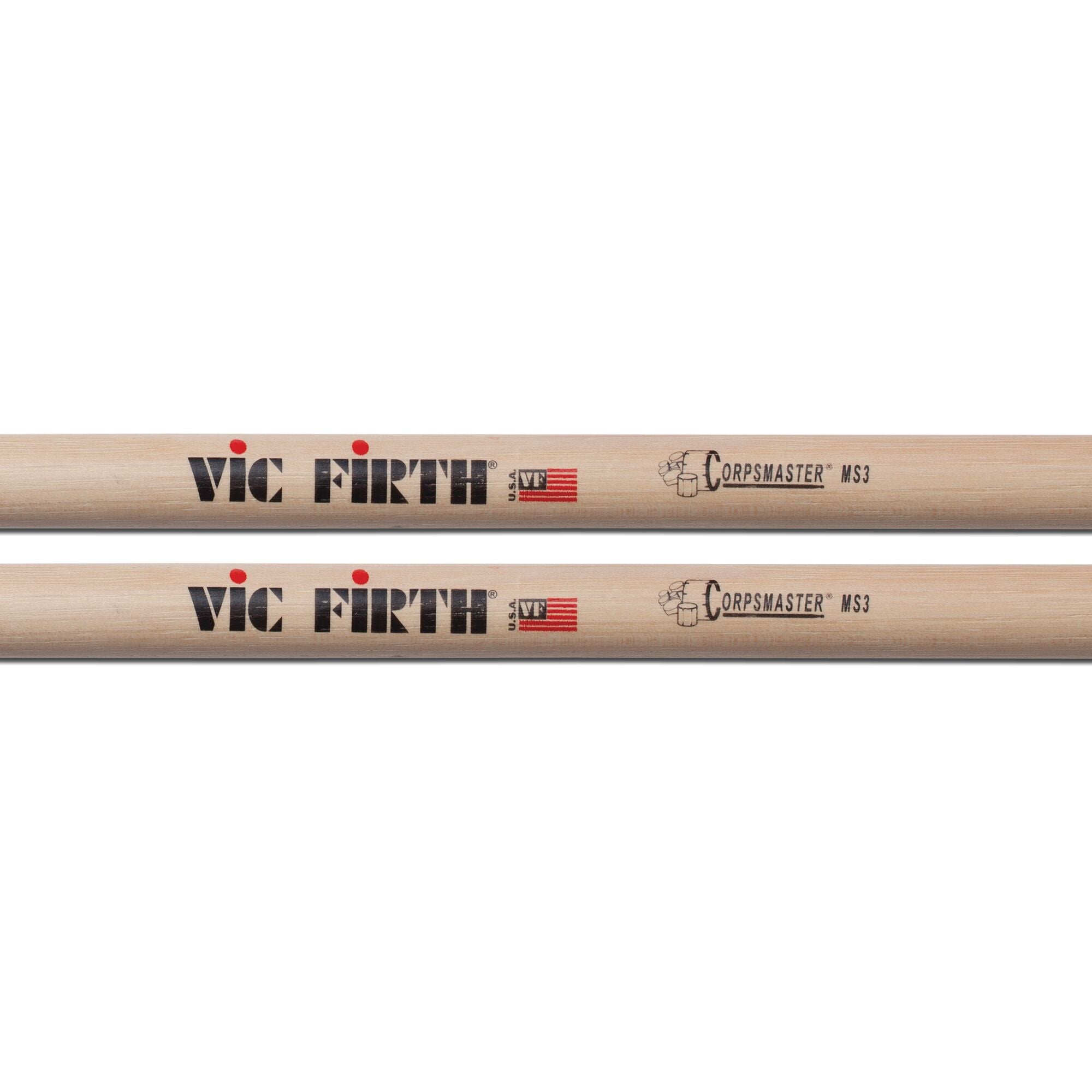 vic-firth-corpsmaster-ms3-baguettes-caisse-claire-marche image 2