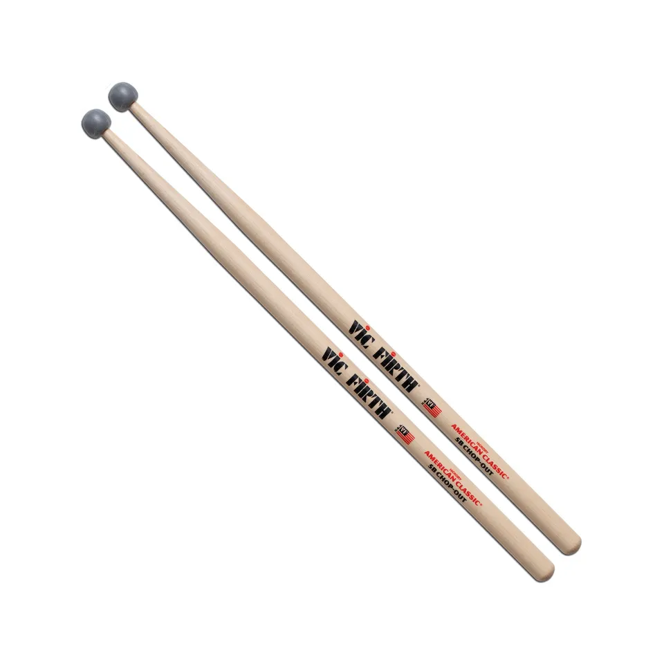 vic-firth-american-classic-5b-chop-out-baguettes-entrainement image 1