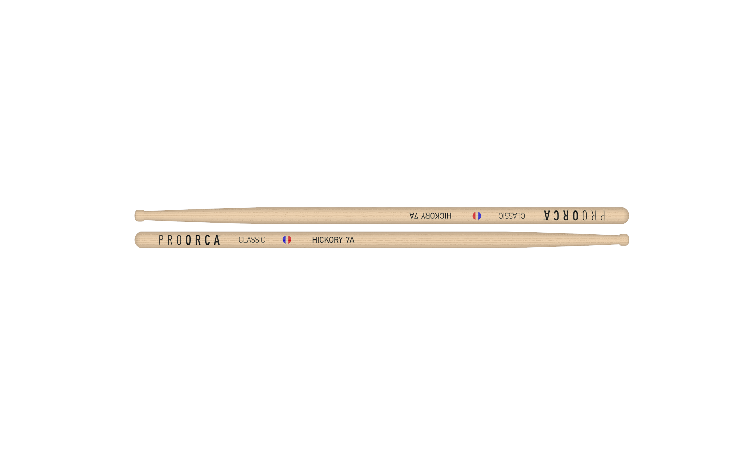 pro-orca-classic-7a-baguettes-batterie-hickory-sans-gravure image 3