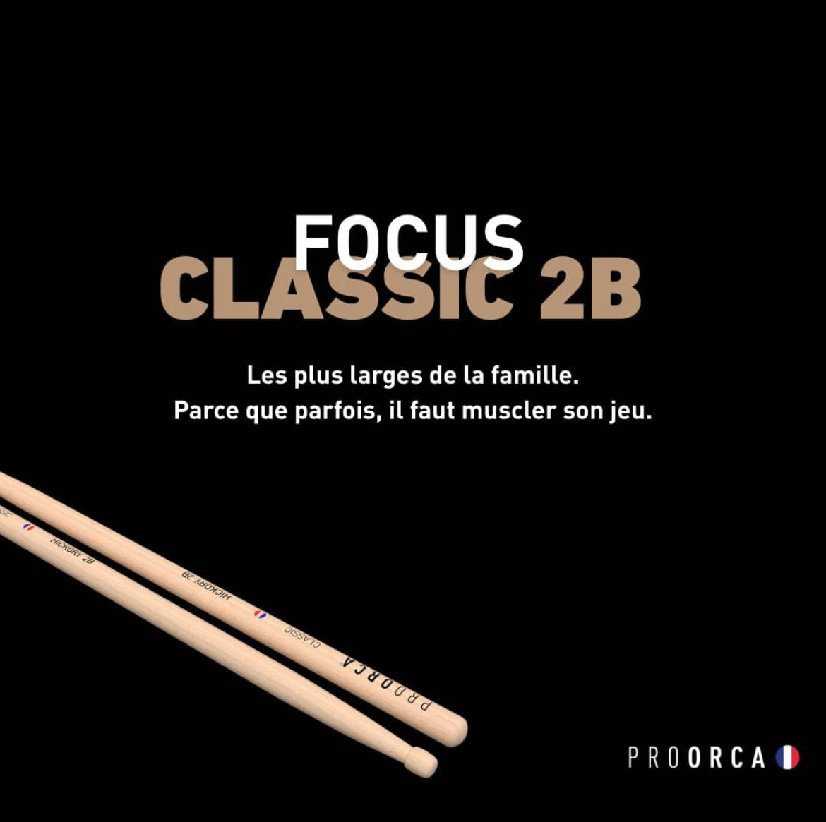 pro-orca-classic-2b-baguettes-batterie-hickory-sans-gravure image 7