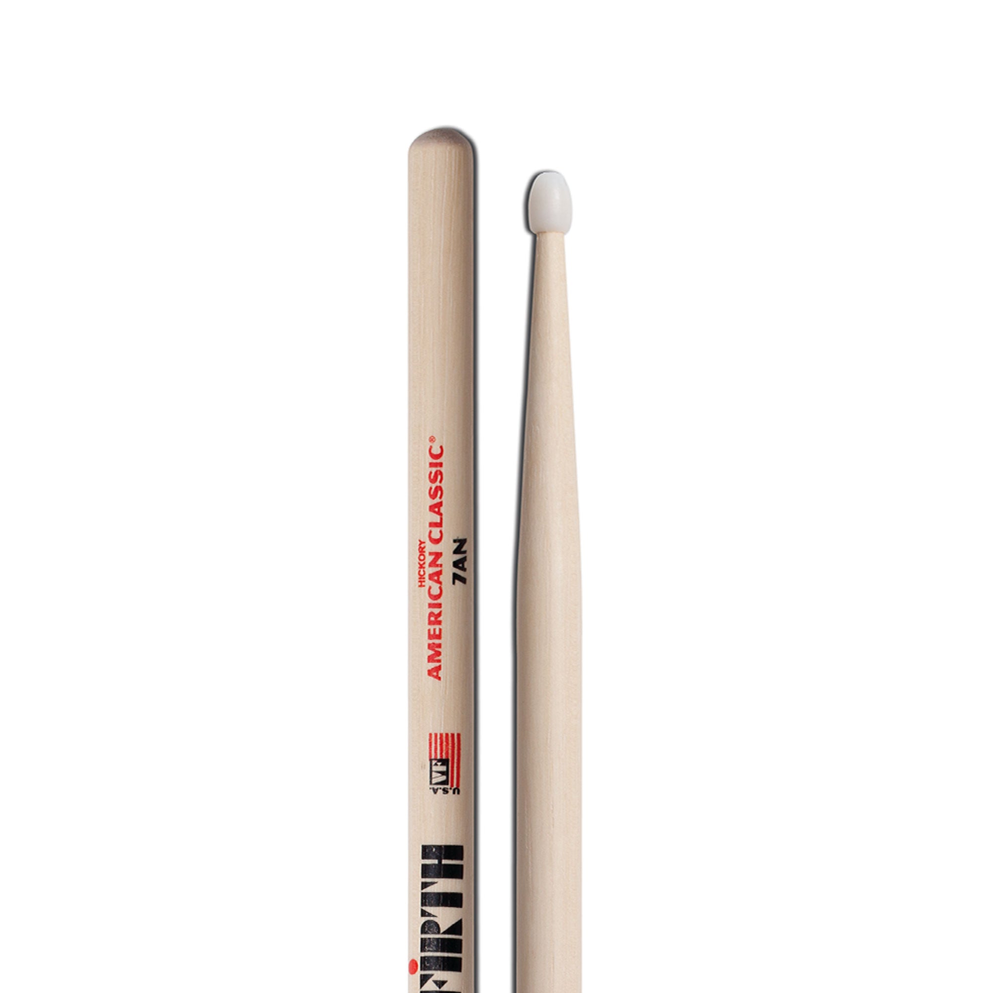 vic-firth-american-classic-7a-baguettes-batterie-pointe-nylon image 4