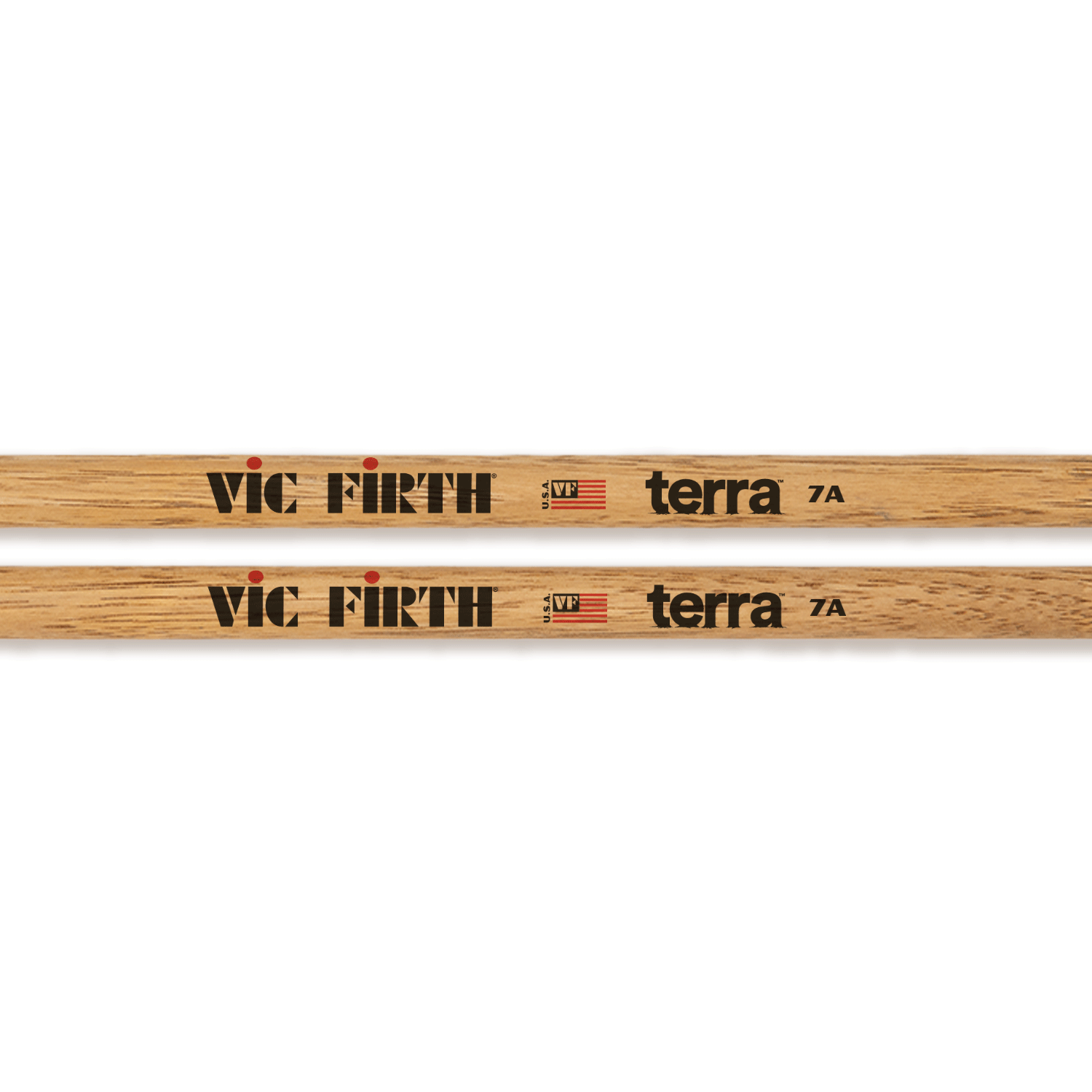 vic-firth-terra-7at-baguettes-batterie-pointe-bois image 2