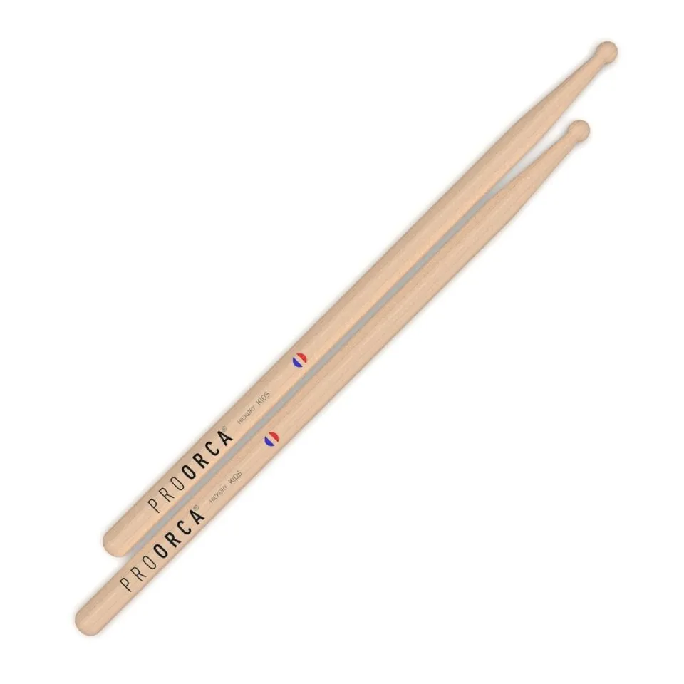 pro-orca-kids-baguettes-batterie-enfant-3-6-ans-hickory-courtes image 1