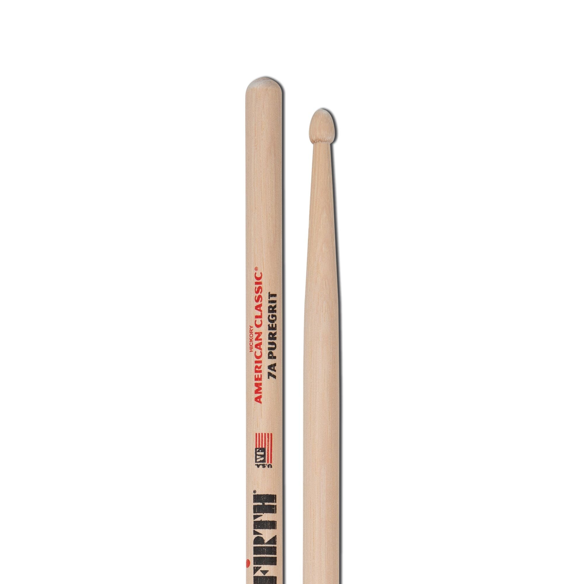 vic-firth-american-classic-7a-puregrit-baguettes-batterie-grip image 4
