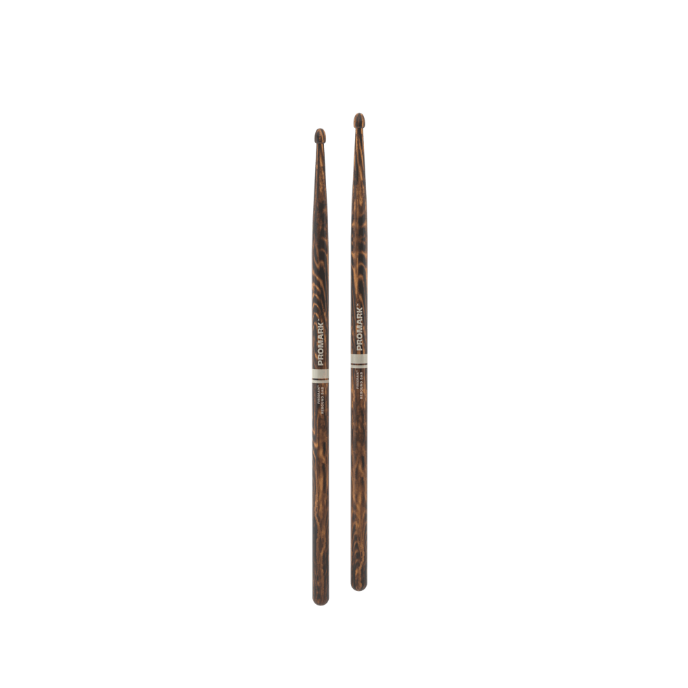 promark-firegrain-rebound-5ab-baguettes-batterie-hickory-bois image 3