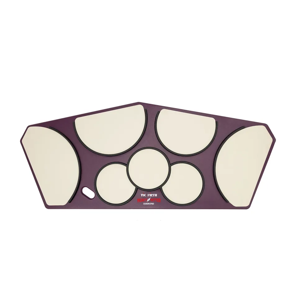 vic-firth-heavy-hitter-quadropad-small-pad-entra-nement-rims image 1