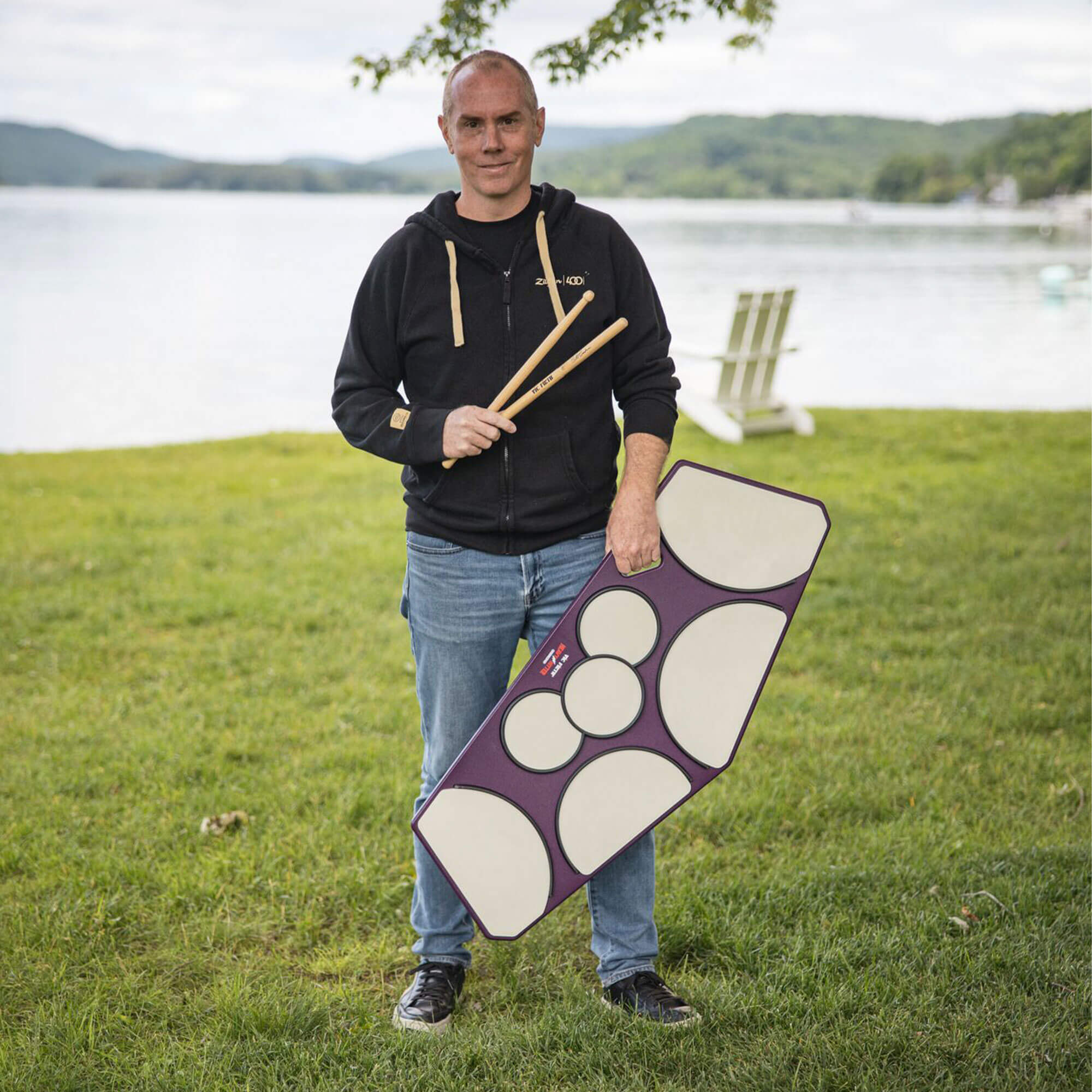 vic-firth-american-classic-heavy-hitter-quadropad-large-pad image 3