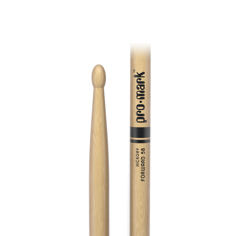 promark-forward-classic-5b-baguettes-batterie-hickory-olive-bois image 3