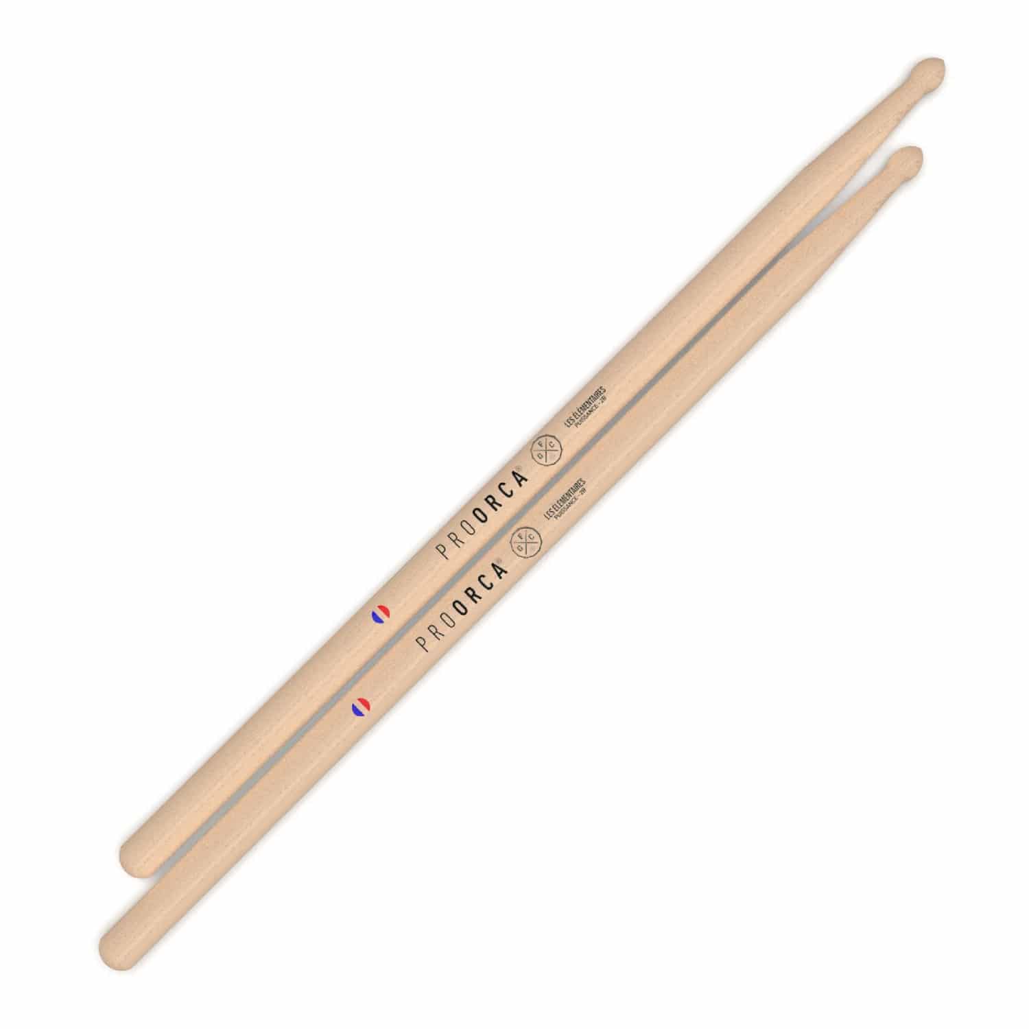 pro-orca-signature-2b-french-grip-channel-baguettes-hickory-olive-ball image 1