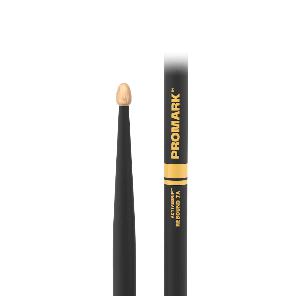 promark-activegrip-rebound-7a-baguettes-batterie-hickory image 2
