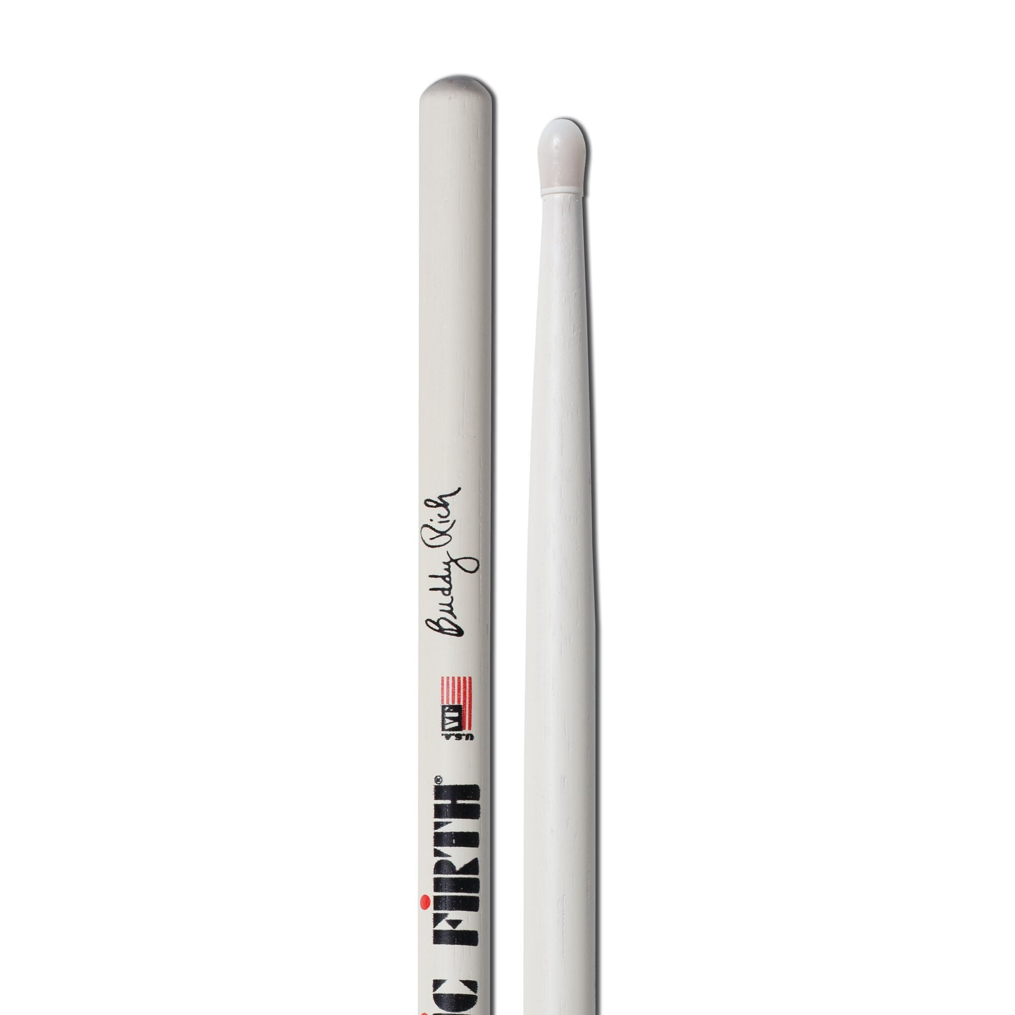 vic-firth-buddy-rich-baguettes-batterie-nylon-signature image 4