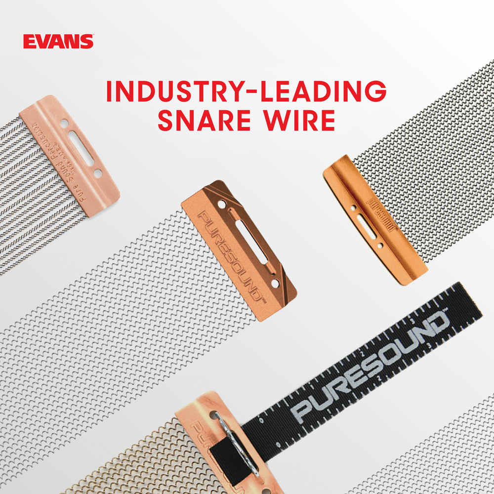 evans-hazy-ludwig-14-timbre-16-brins-vintage image 3