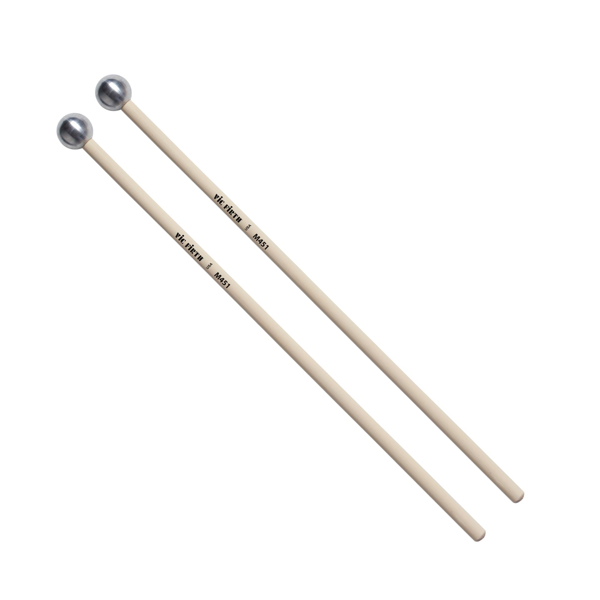 vic-firth-articulate-m451-maillet-aluminium-rond image 1