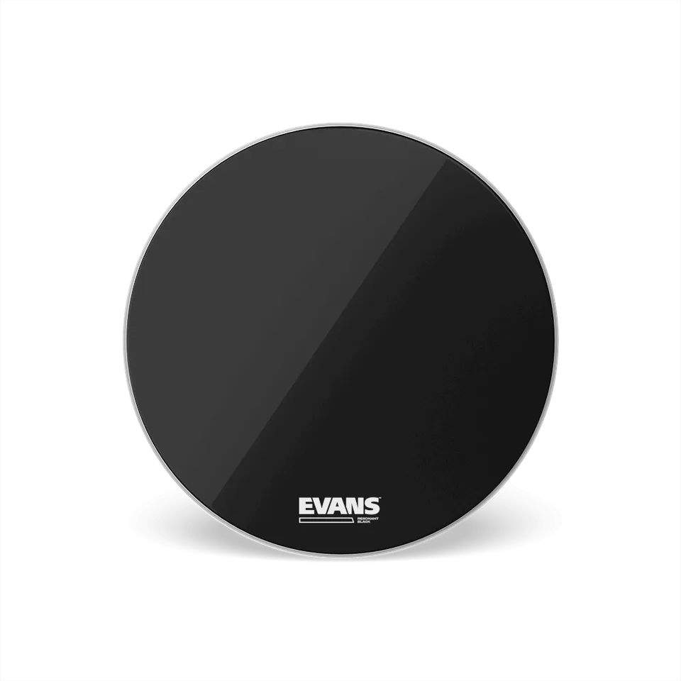 evans-onyx-resonant-black-peau-r-sonante-grosse-caisse-noire image 1