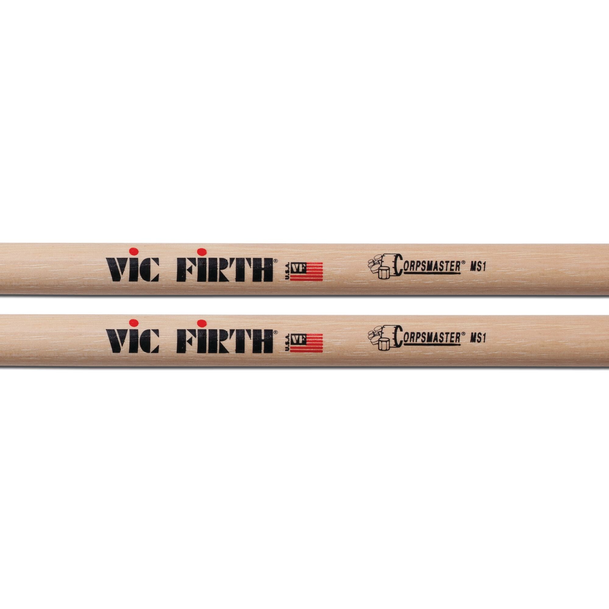 vic-firth-corpsmaster-ms1-baguettes-caisse-claire-olive-bois image 2