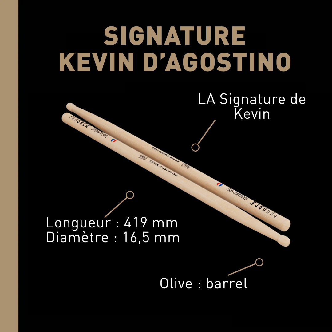 pro-orca-signature-kevin-d-agostino-baguettes-batterie-hickory-xl image 2