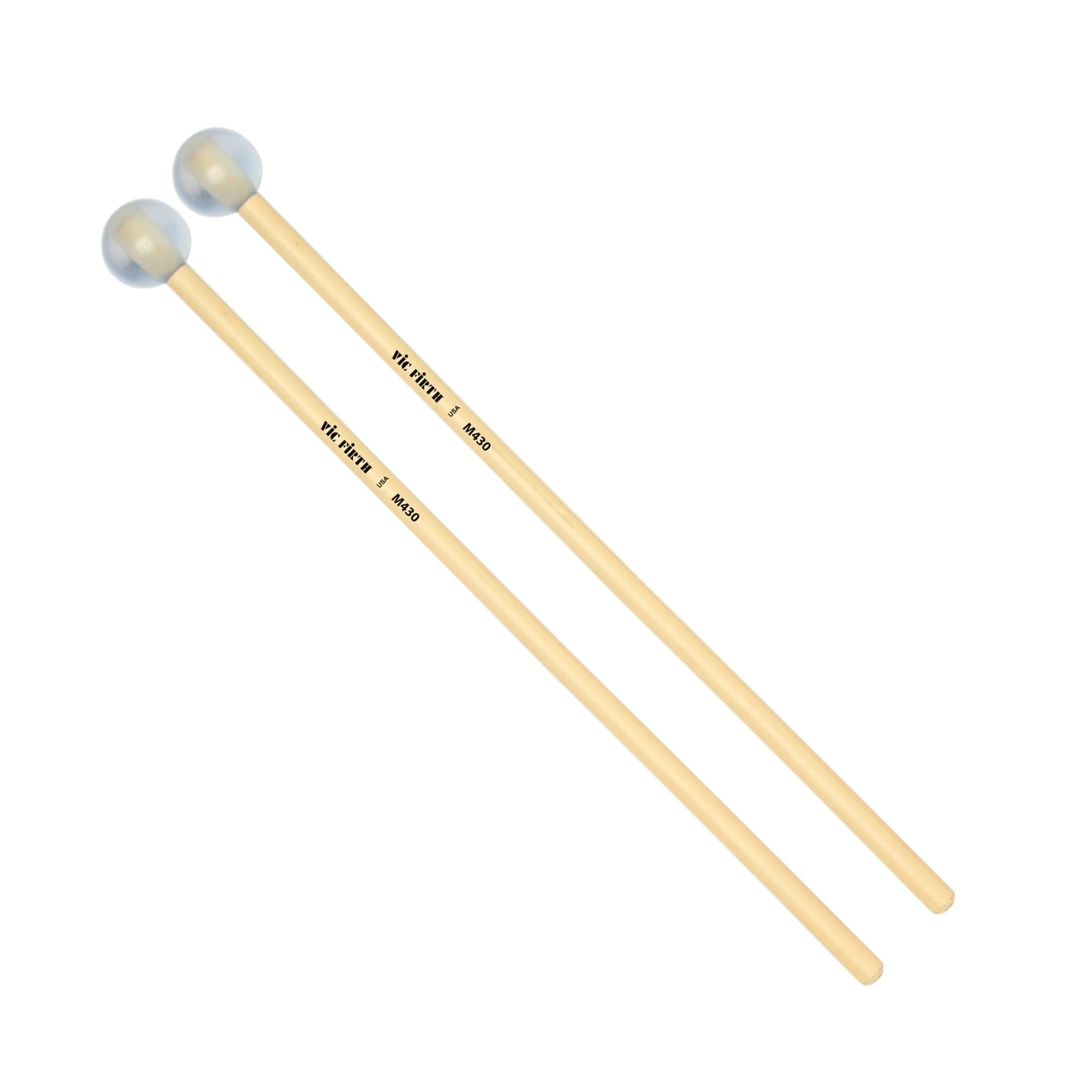 vic-firth-articulate-m430-maillet-clavier-lexan-1-rond image 1
