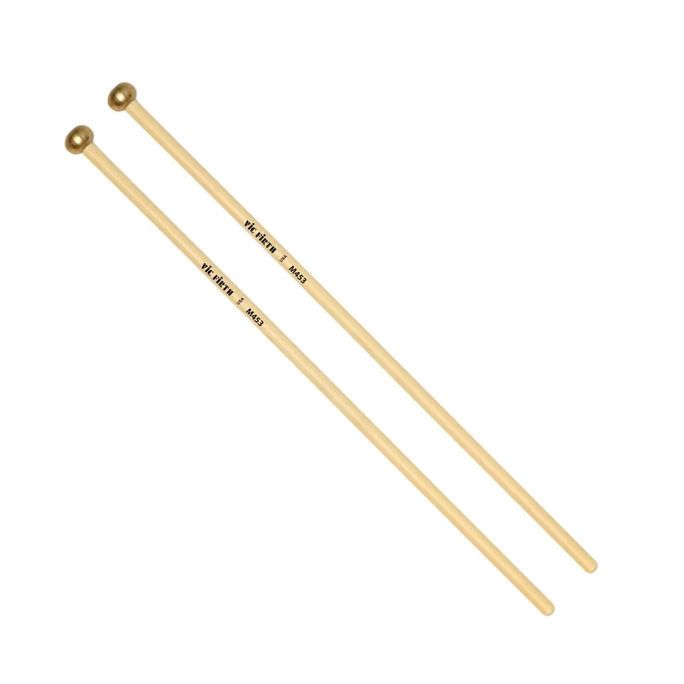 vic-firth-articulate-m453-mailloches-glockenspiel-laiton-ovale image 1
