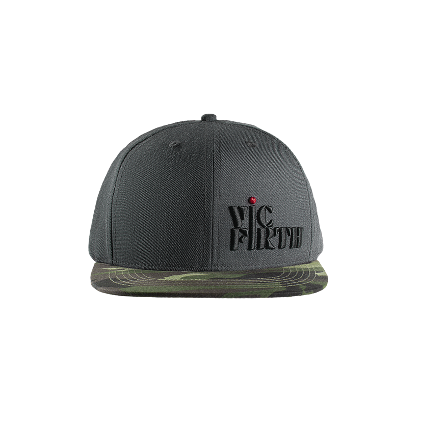 vic-firth-american-classic-casquette-snapback-gris-camo image 3
