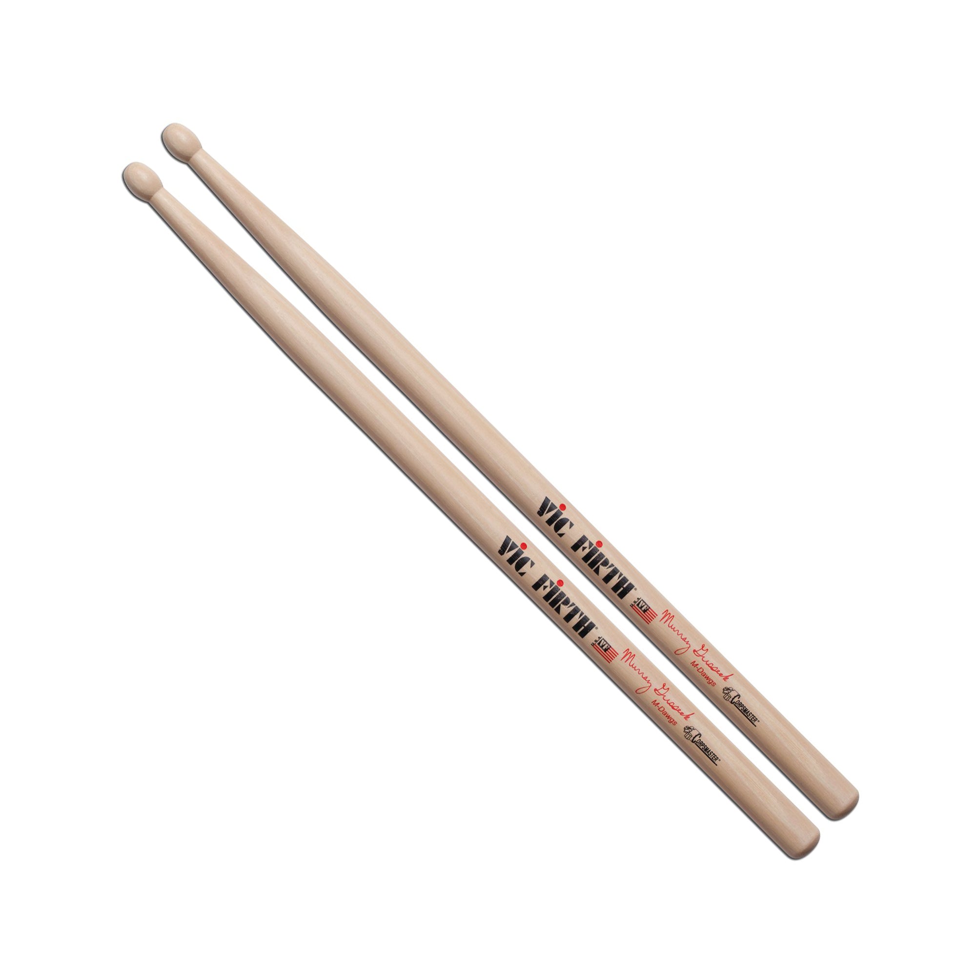 vic-firth-corpsmaster-murray-gusseck-baguettes-caisse-claire-marching image 1