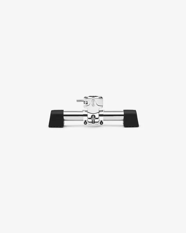 gibraltar-chrome-series-rack-batterie-pied-t-12-pouces-chrome image 1